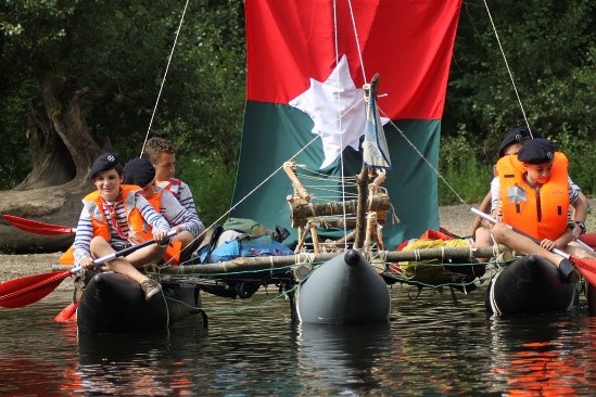 Pars à l'aventure avec les groupes nautique des Guides et Scouts d'Europe du Pays de Bray